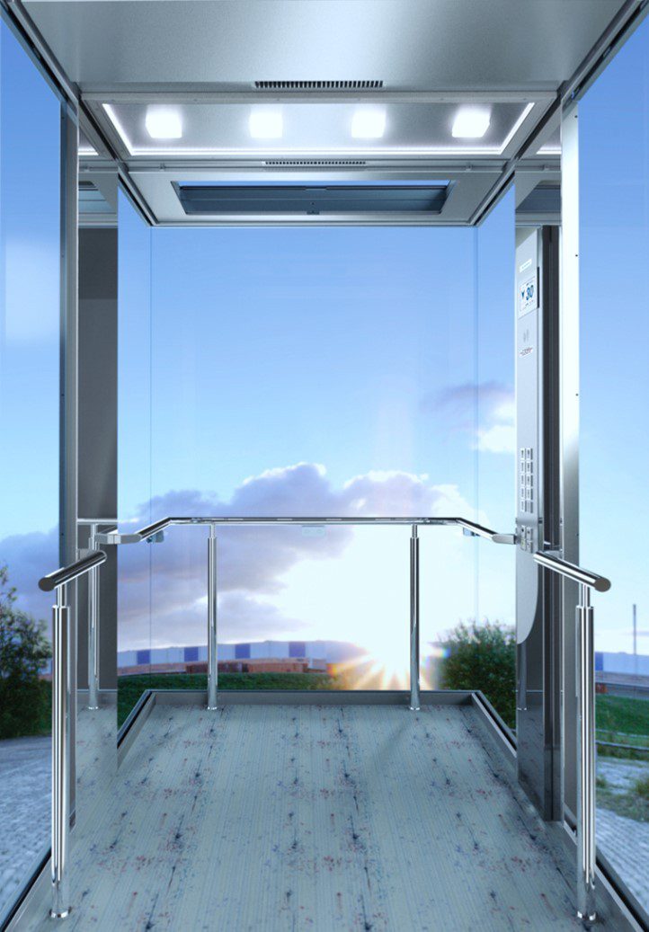 Novo conceito em elevadores panorâmicos da Thyssenkrupp conecta passageiros com os ambientes e valoriza a arquitetura dos projetos
