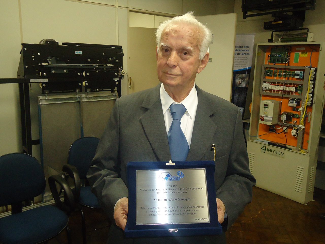 Nota de Falecimento | Herculano Domingos foi um pioneiro no segmento de elevadores no país
