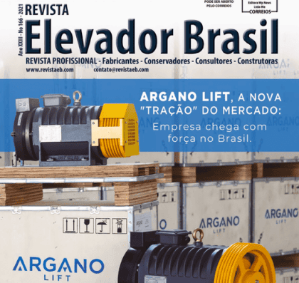 Capa da Revista Elevador Brasil – Edição 166