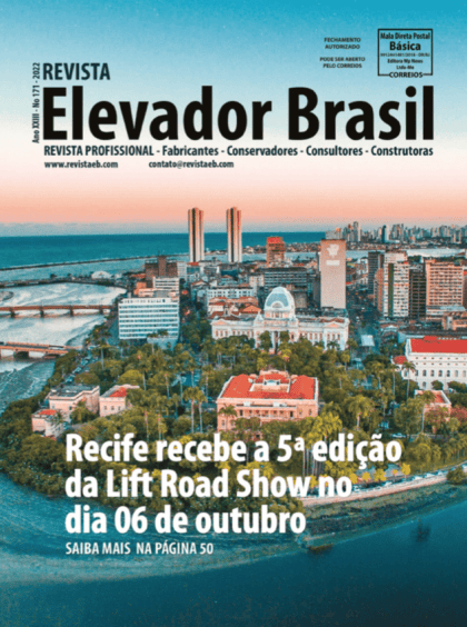 Capa da Revista Elevador Brasil – Edição 171