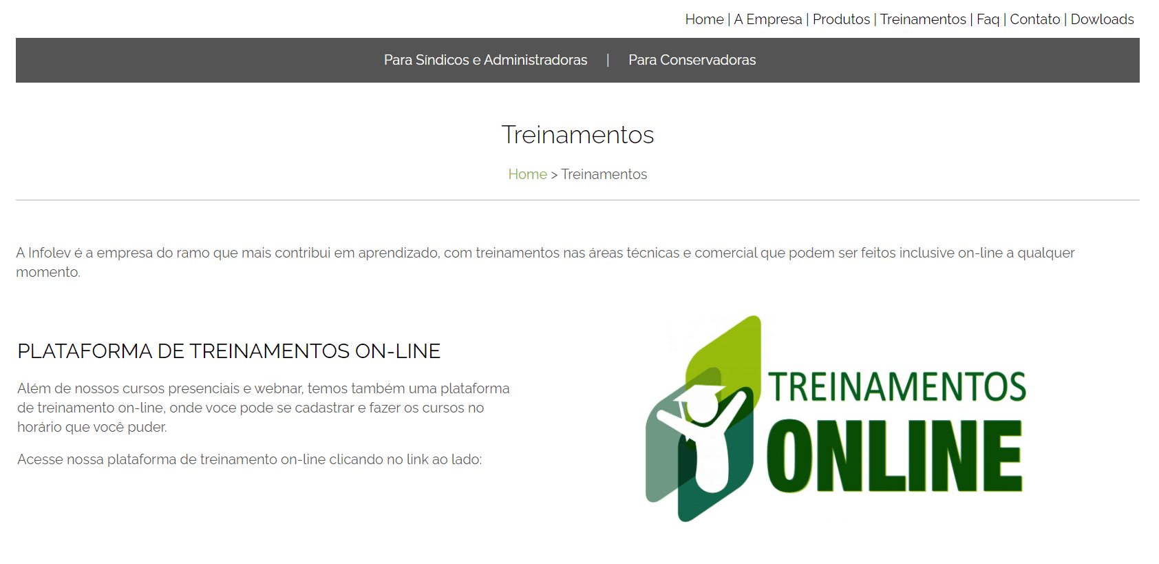 Infolev investe em plataforma de treinamentos EAD