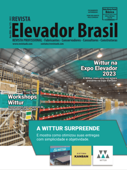 Capa da Revista Elevador Brasil – Edição 173