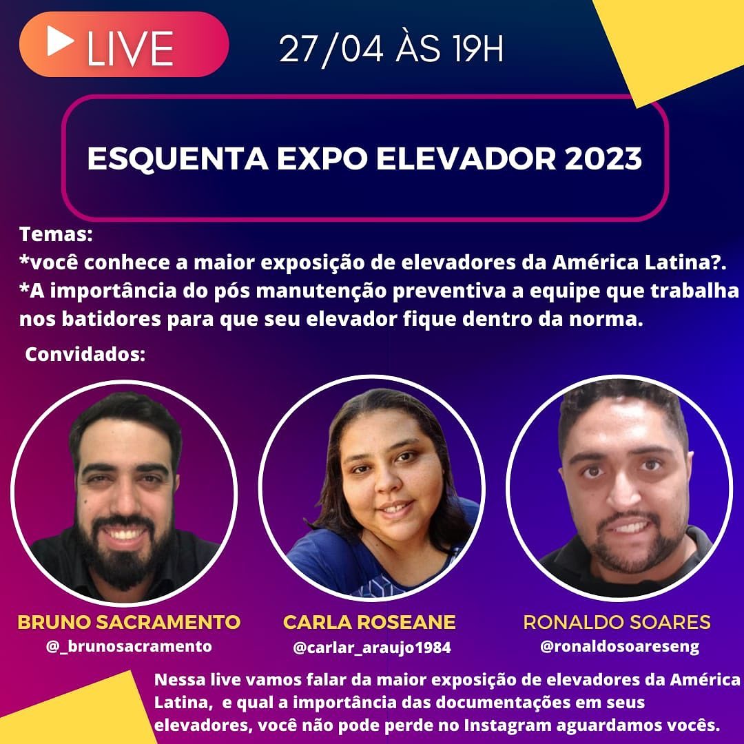 Live Esquenta ExpoElevador 2023