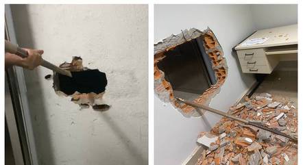Casal é resgatado de elevador perigosamente em MG