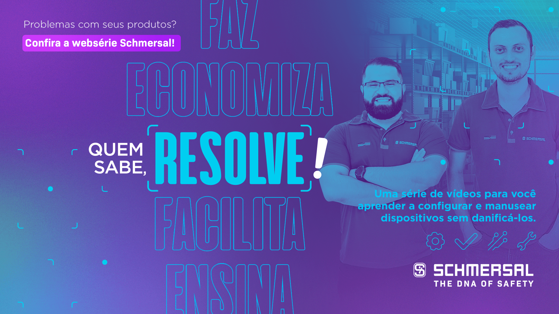 Schmersal Brasil promove websérie sobre segurança