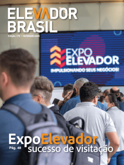 Capa da Revista Elevador Brasil – Edição 176