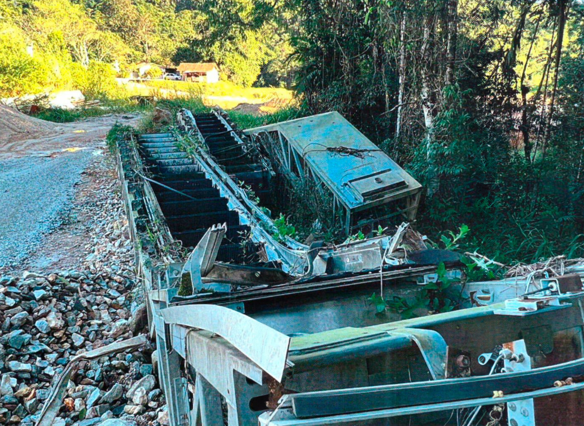 Prefeitura de Brusque abandona escada rolante de R$ 314 mil