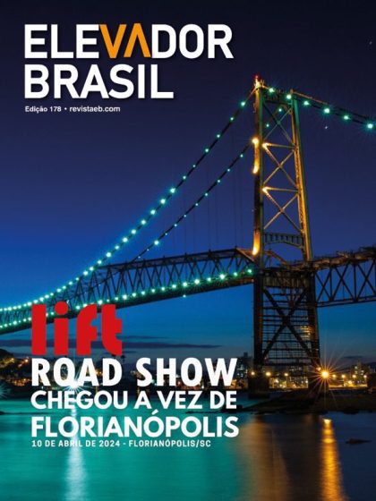 Capa da Revista Elevador Brasil – Edição 178
