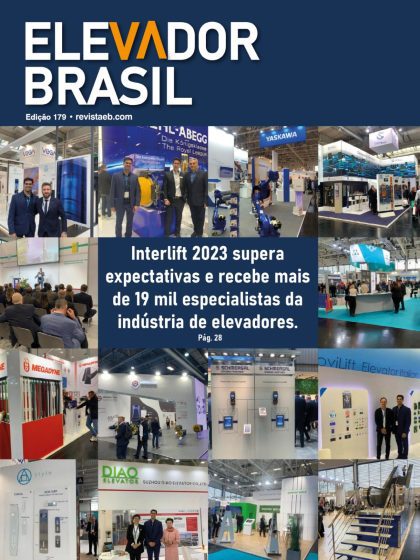 Capa da Revista Elevador Brasil – Edição 179