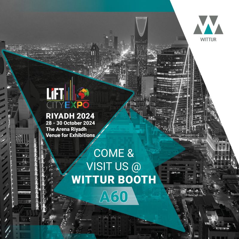 Wittur participará da Lift City na Arábia Saudita