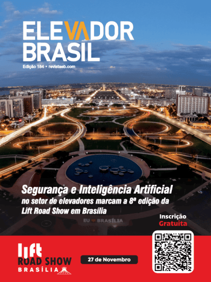 Capa da Revista Elevador Brasil – Edição 184