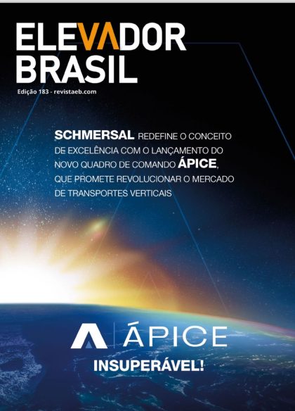 Capa da Revista Elevador Brasil – Edição 183