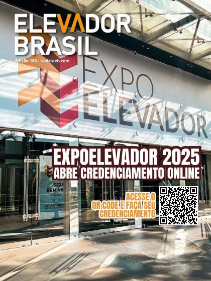Capa da Revista Elevador Brasil – Edição 186
