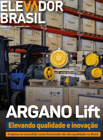 Capa da Revista Elevador Brasil – Edição 187