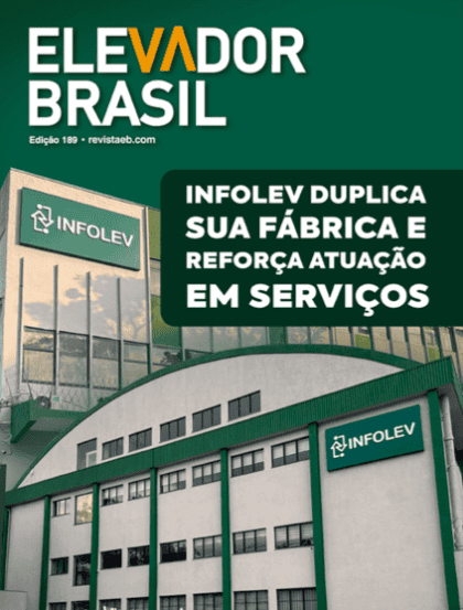 Capa da Revista Elevador Brasil – Edição 189