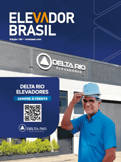 Capa da Revista Elevador Brasil – Edição 190