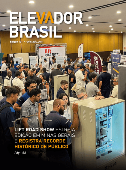 Capa da Revista Elevador Brasil – Edição 191