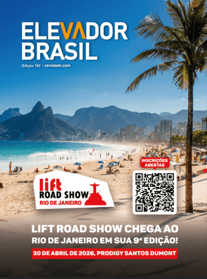 Capa da Revista Elevador Brasil – Edição 192