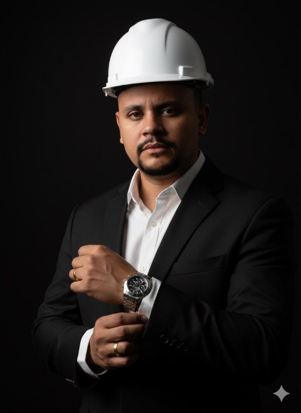 Homem de terno e chapéu na mão O conteúdo gerado por IA pode estar incorreto.