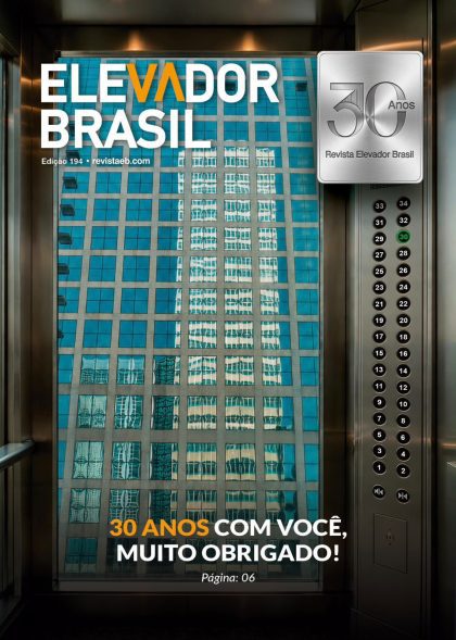 Capa da Revista Elevador Brasil – Edição 194