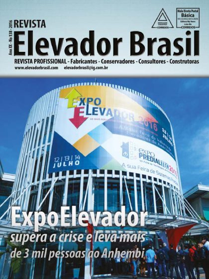 Capa da Revista Elevador Brasil – Edição 138