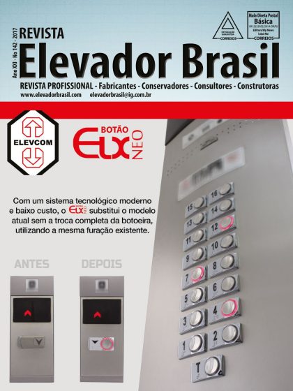 Capa da Revista Elevador Brasil – Edição 142