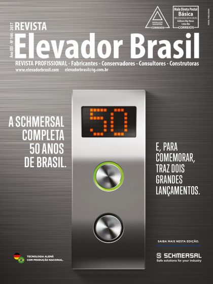 Capa da Revista Elevador Brasil – Edição 144