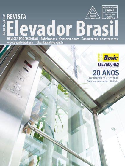 Capa da Revista Elevador Brasil – Edição 145
