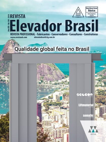 Capa da Revista Elevador Brasil – Edição 149