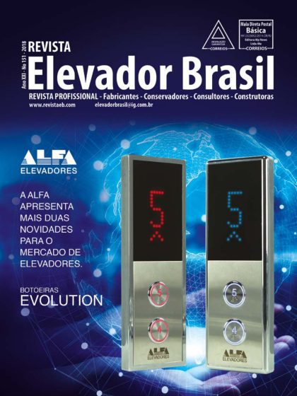 Capa da Revista Elevador Brasil – Edição 151