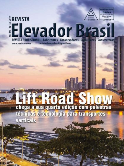 Capa da Revista Elevador Brasil – Edição 153
