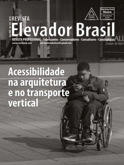 Capa da Revista Elevador Brasil – Edição 155