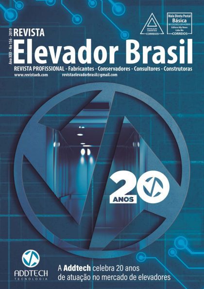 Capa da Revista Elevador Brasil – Edição 156