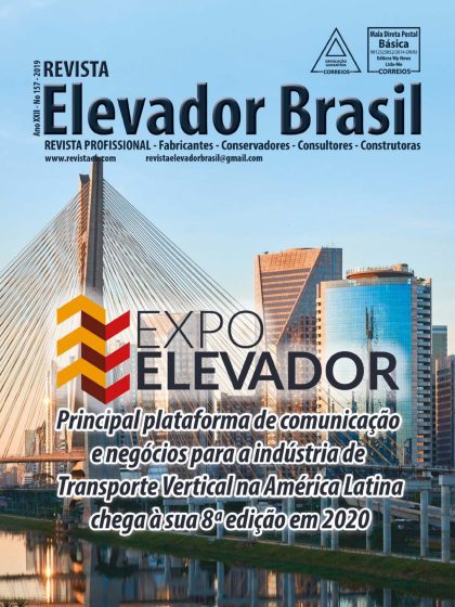 Capa da Revista Elevador Brasil Edição 157