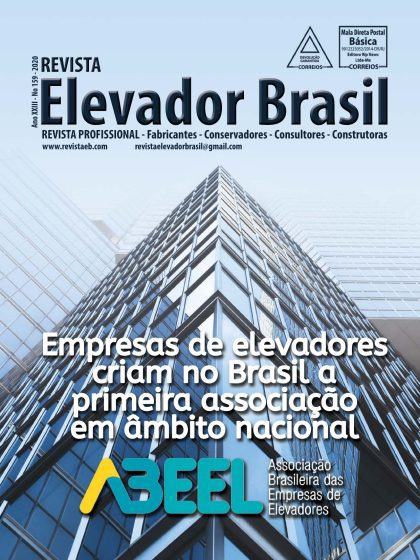Capa da Revista Elevador Brasil – Edição 159