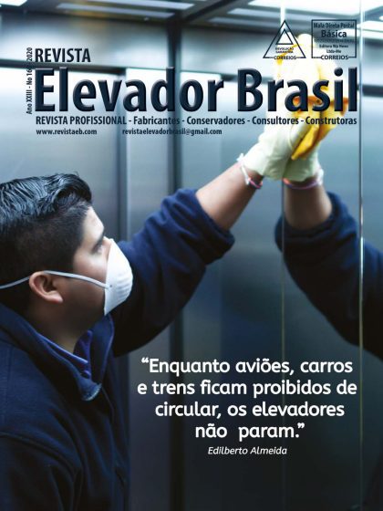 Capa da Revista Elevador Brasil – Edição 160