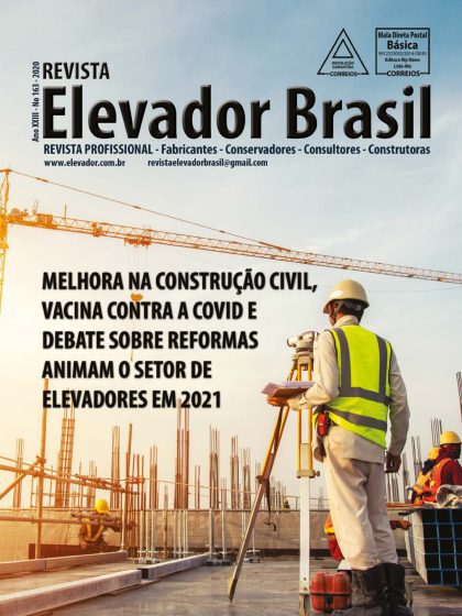 Capa da Revista Elevador Brasil Edição 163