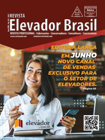 Capa da Revista Elevador Brasil – Edição 165
