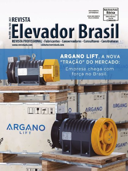Capa da Revista Elevador Brasil – Edição 166