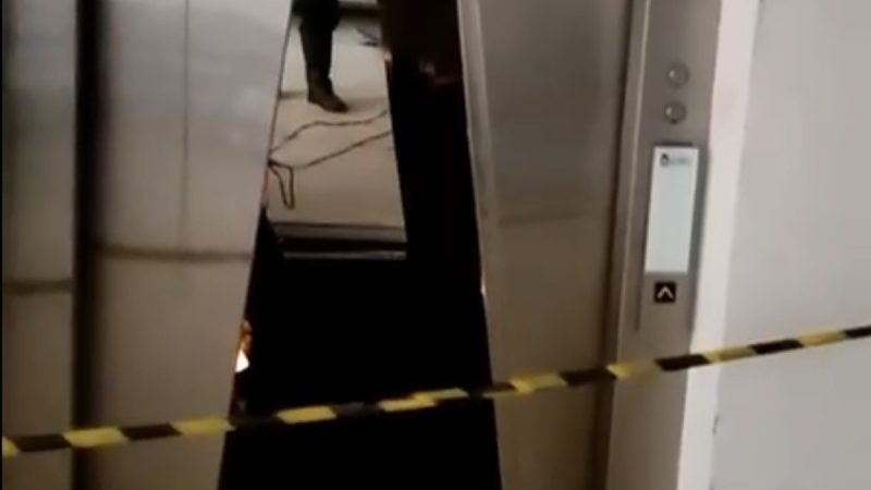 Elevador cai e deixa duas mulheres e duas crianças feridas em Hortolândia (SP)
