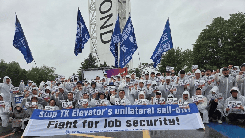Sindicatos exigem garantias da KONE-TKE