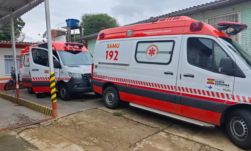 Idosos ficam feridos após queda de elevador residencial no interior de Ipuaçu (SC)