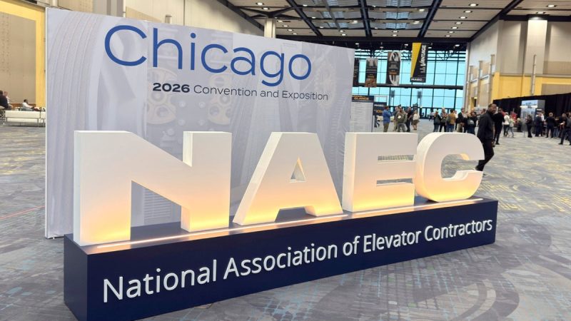 Revista Elevador Brasil na NAEC em Chicago