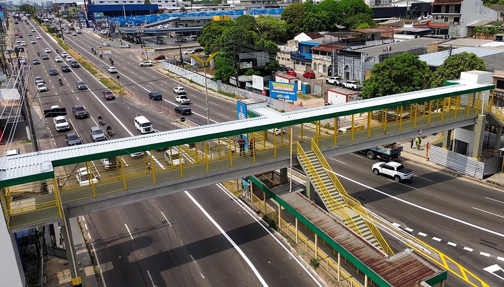 Nova passarela em Manaus terá três elevadores para garantir acessibilidade