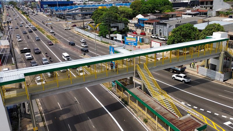 Nova passarela em Manaus terá três elevadores para garantir acessibilidade